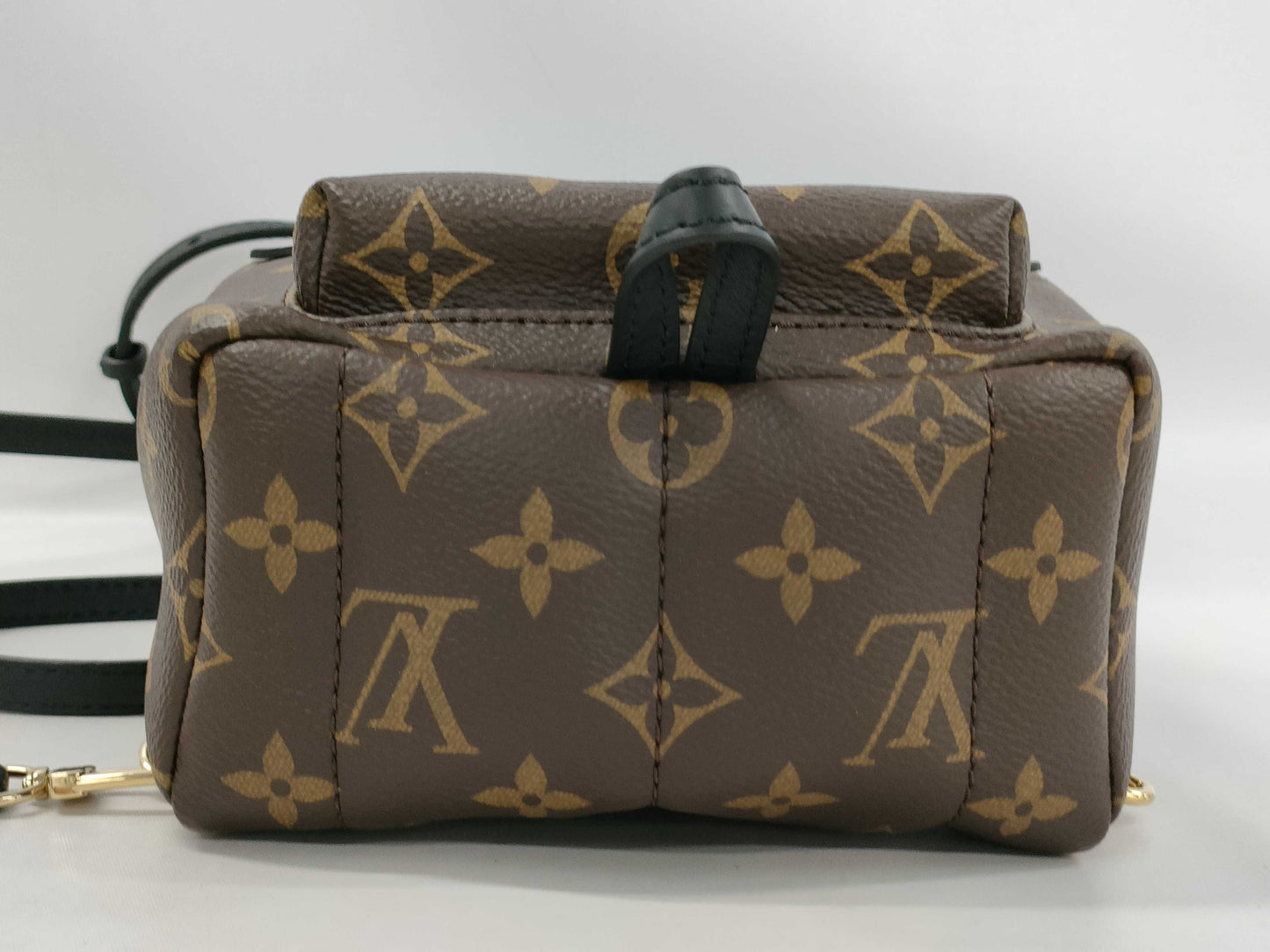 LOUIS VUITTON M44873 Monogram Palm Springs Backpack MINI RFID Enabled, No Serial Tag, Comes with Two Straps
