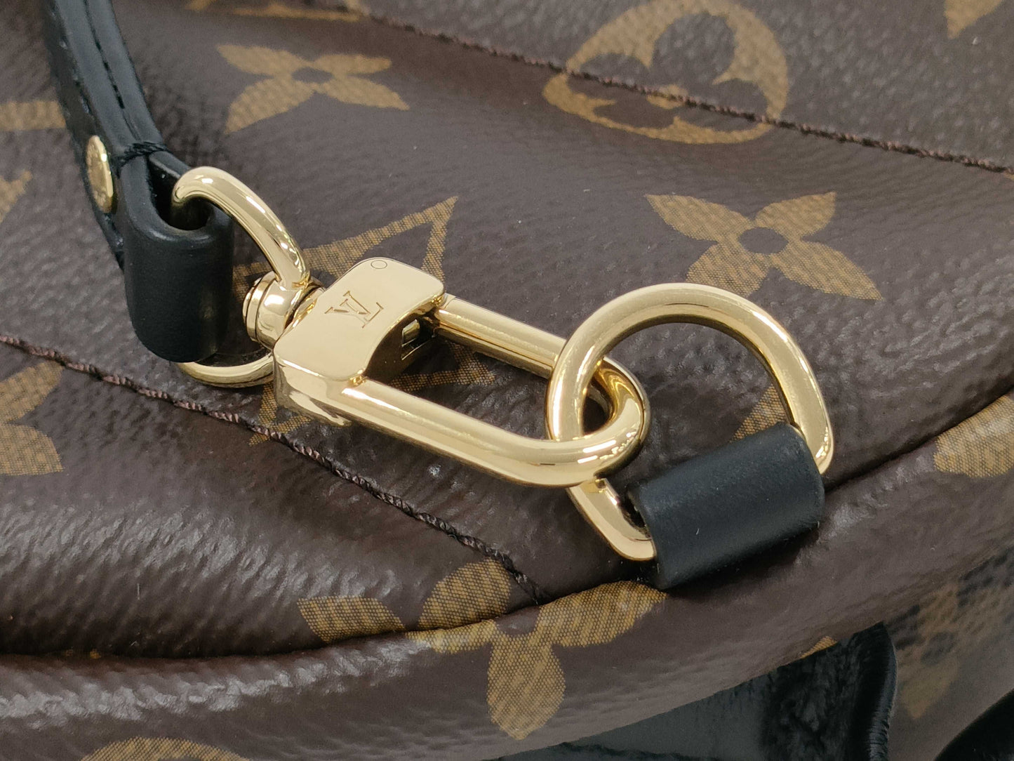 LOUIS VUITTON M44873 Monogram Palm Springs Backpack MINI RFID Enabled, No Serial Tag, Comes with Two Straps