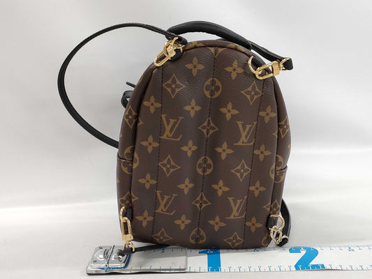 LOUIS VUITTON M44873 Monogram Palm Springs Backpack MINI RFID Enabled, No Serial Tag, Comes with Two Straps
