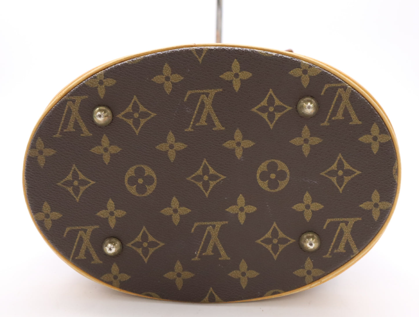 LOUIS VUITTON M42238 Monogram Bucket PM with Pouch Tote Bag