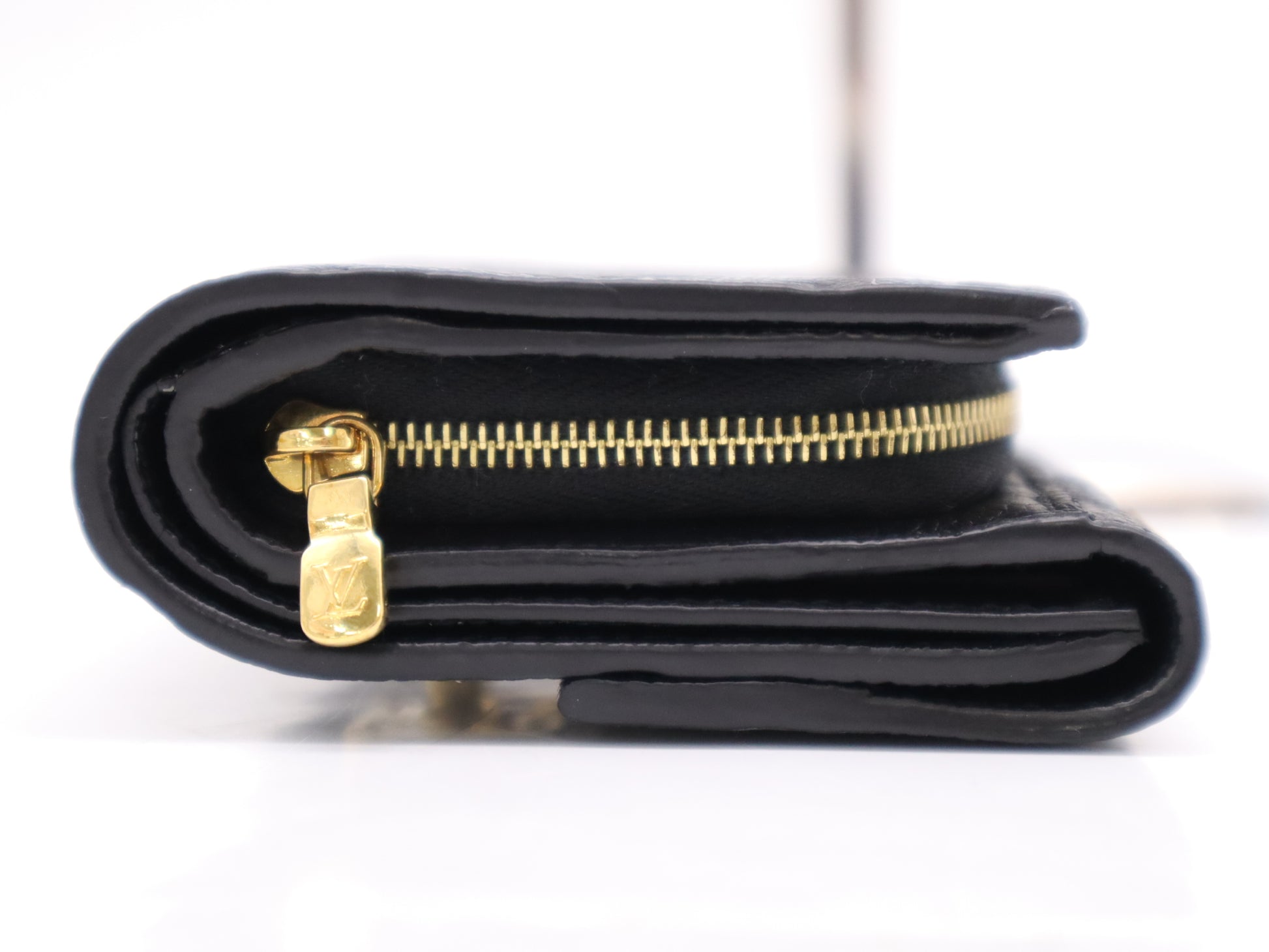 LOUIS VUITTON Unplanted Portefeuil Metis Noir Compact Wallet with Storage Bag
