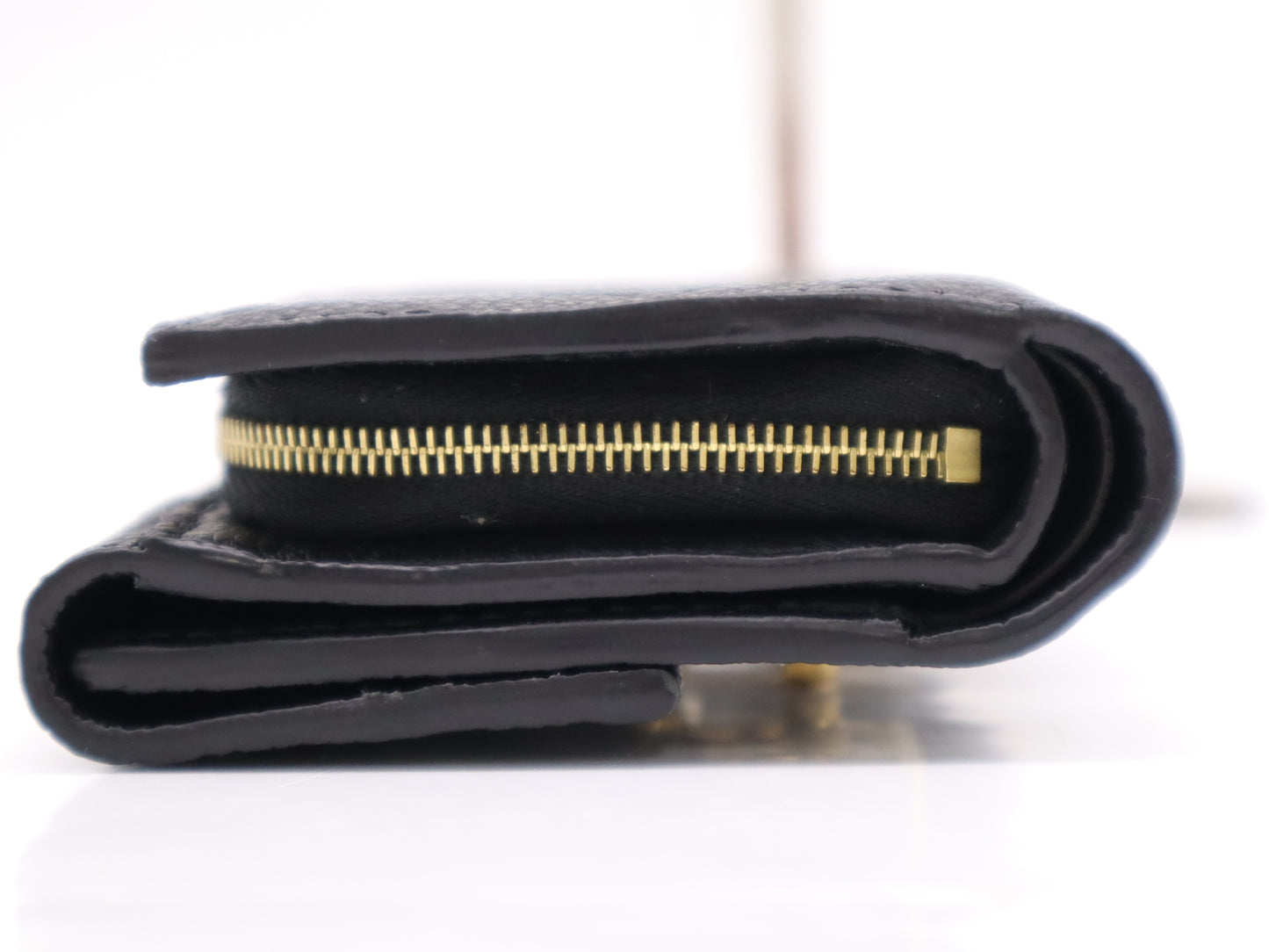 LOUIS VUITTON Unplanted Portefeuil Metis Noir Compact Wallet with Storage Bag