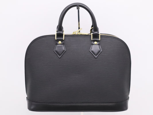 LOUIS VUITTON M52142 Epi Alma Noir Handbag