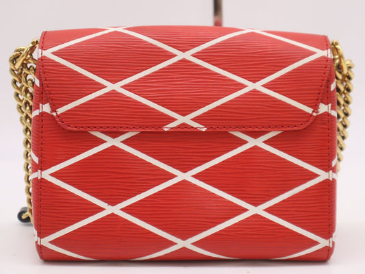 LOUIS VUITTON M50118 Twist PM Rouge Bron Shoulder Bag