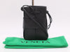 BOTTEGA VENETA Leather Intrecciato Cassette Mini Bag, Black, with Dust Bag, Shoulder Bag