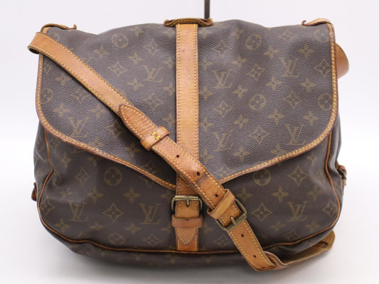LOUIS VUITTON M42254 Monogram Saumur 35 Shoulder Bag