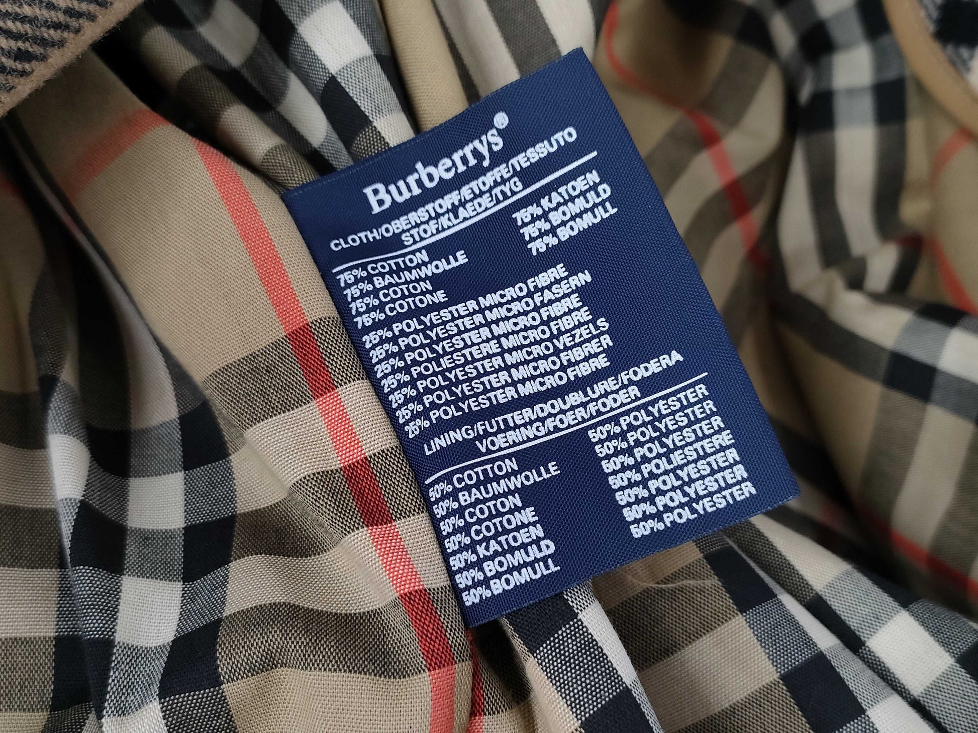 Burberrys 2-Piece Coat Set