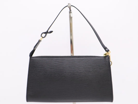 LOUIS VUITTON M52942 Epi Pochette Accessoires Noir Pouch