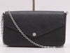 LOUIS VUITTON M64579 Pochette Felice Shoulder Bag in Noir Hot Pink