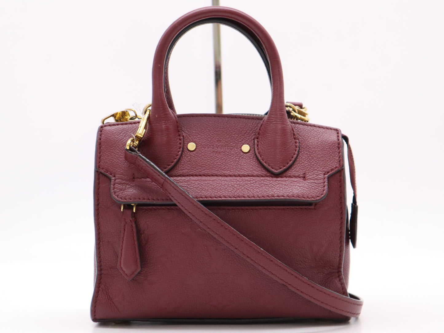 LOUIS VUITTON M43218 Empreinte Pont Neuf Mini Raisin Handbag with Shoulder Strap