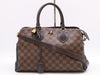 LOUIS VUITTON N41487 Damier Normandy Handbag with Cadena, Two Keys, Cloche, and Shoulder Strap