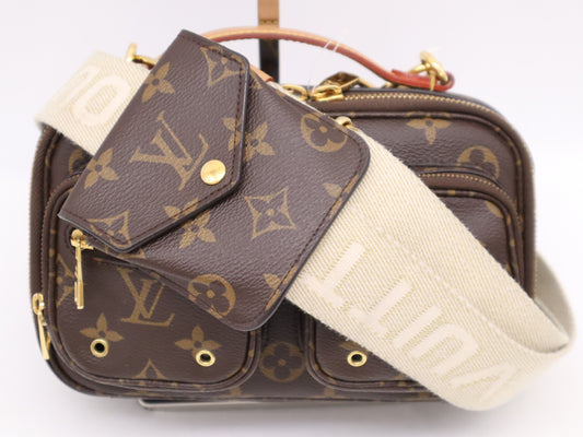 LOUIS VUITTON M80446 Monogram Utility Crossbody Shoulder Bag
