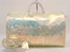 LOUIS VUITTON M53271 Monogram Prism Keepall Bandouliere 50 Boston Bag with Name Tag, Poignier Design, and Shoulder Strap