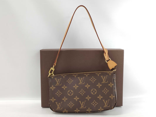 LOUIS VUITTON M40712 Monogram Pochette Accessoires New Model with Box