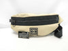 CHANEL Sport Line Banana Waist Bag, Nylon, Beige, Sticker, Card, 7865548, Shoulder Bag with Card