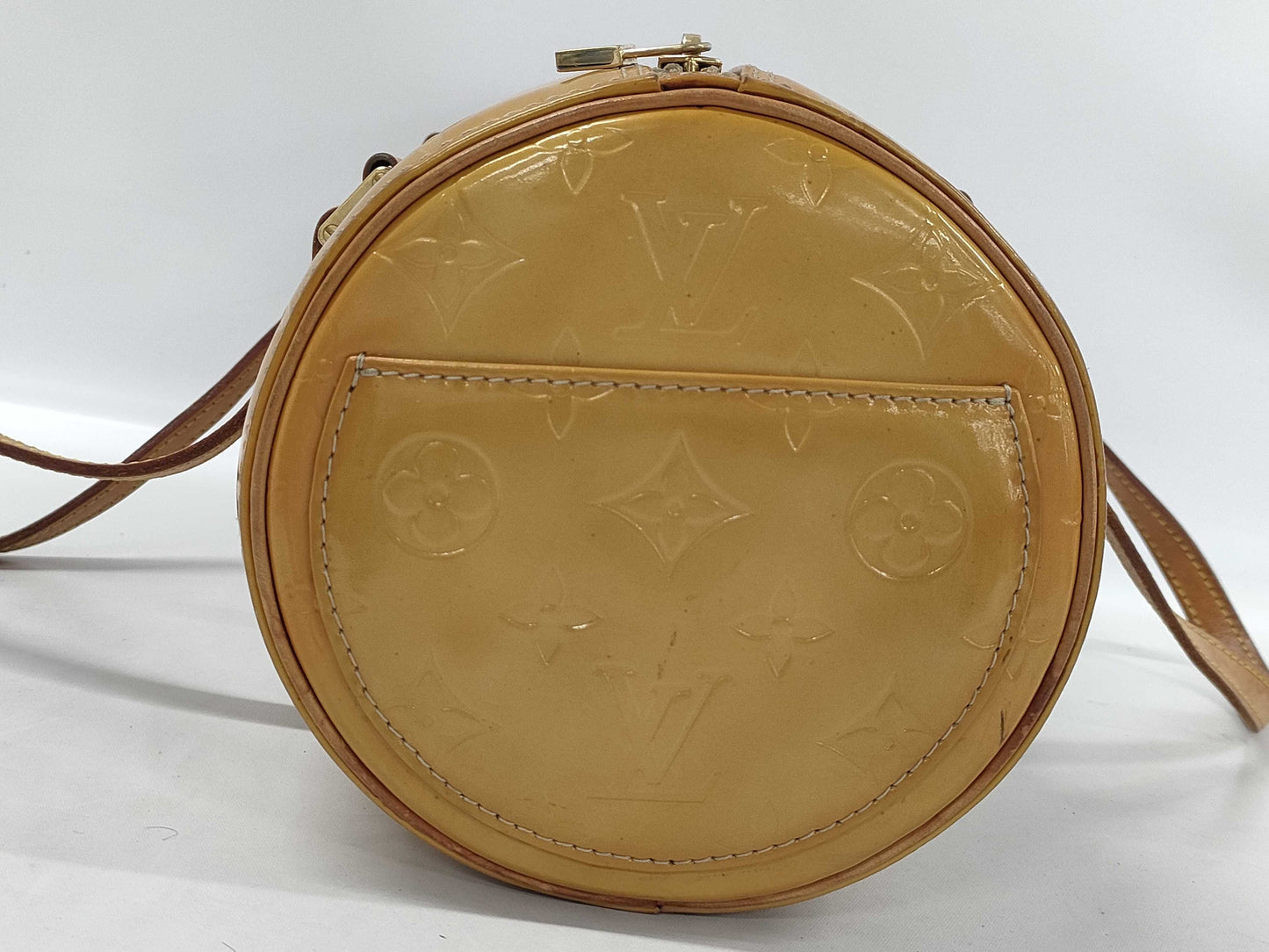 LOUIS VUITTON M91006 Vernis Bedford Beige Tote Bag
