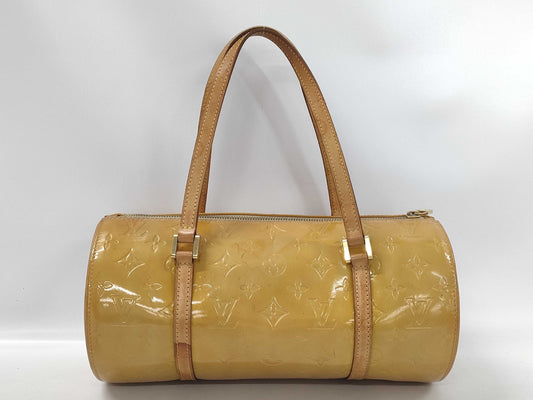 LOUIS VUITTON M91006 Vernis Bedford Beige Tote Bag