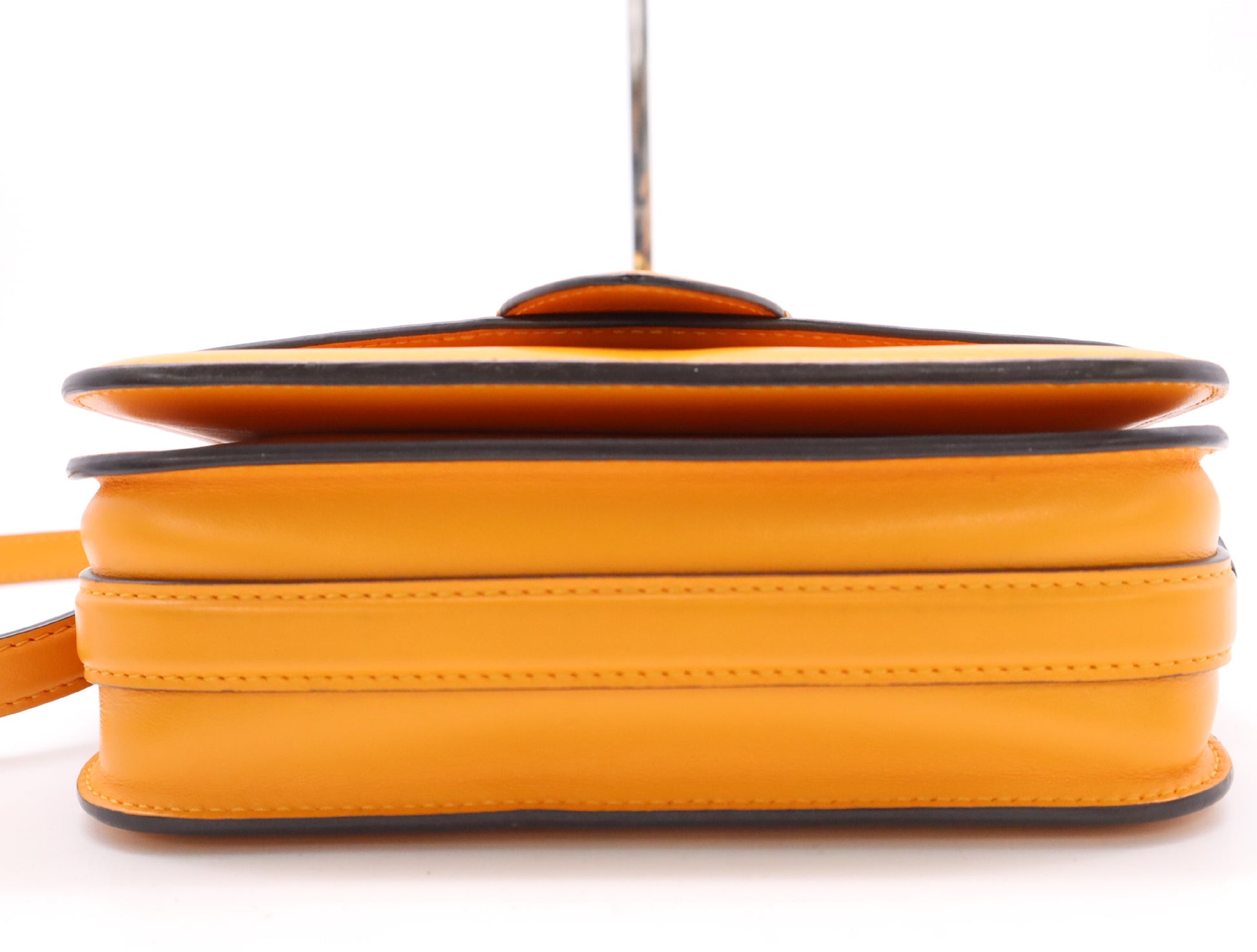 LOUIS VUITTON M55946 Calf Leather Pont Neuf Shoulder Bag Orange Shoulder Bag