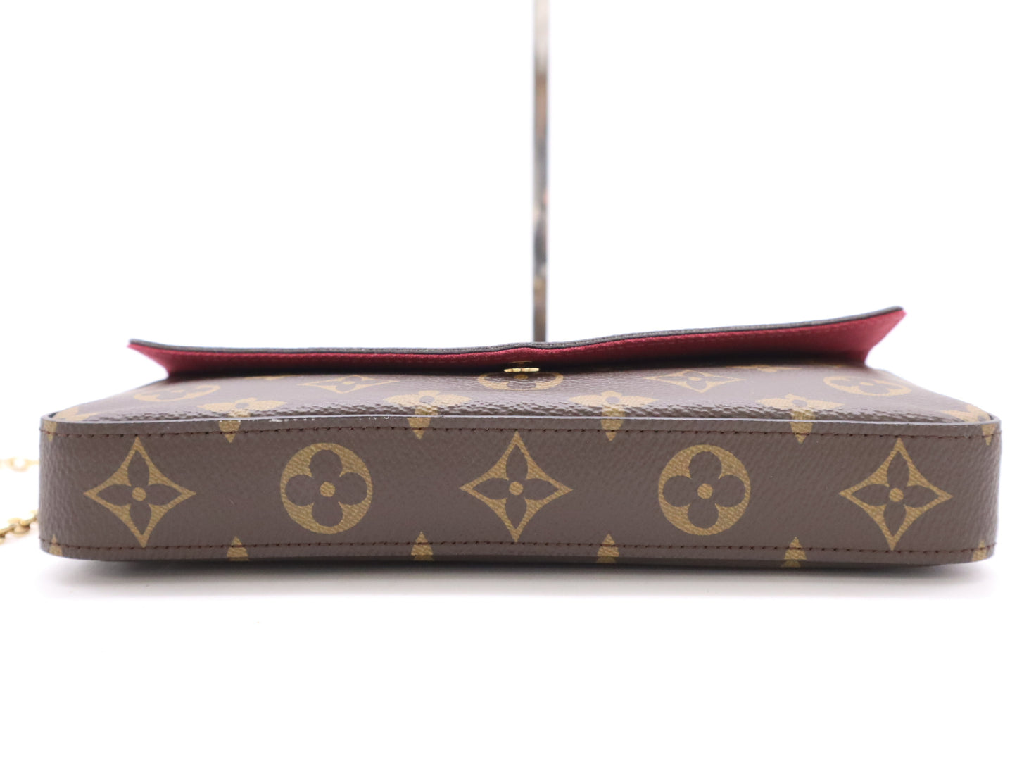 LOUIS VUITTON M81896 Monogram Pochette Felicie Shoulder Bag with Shoulder Strap