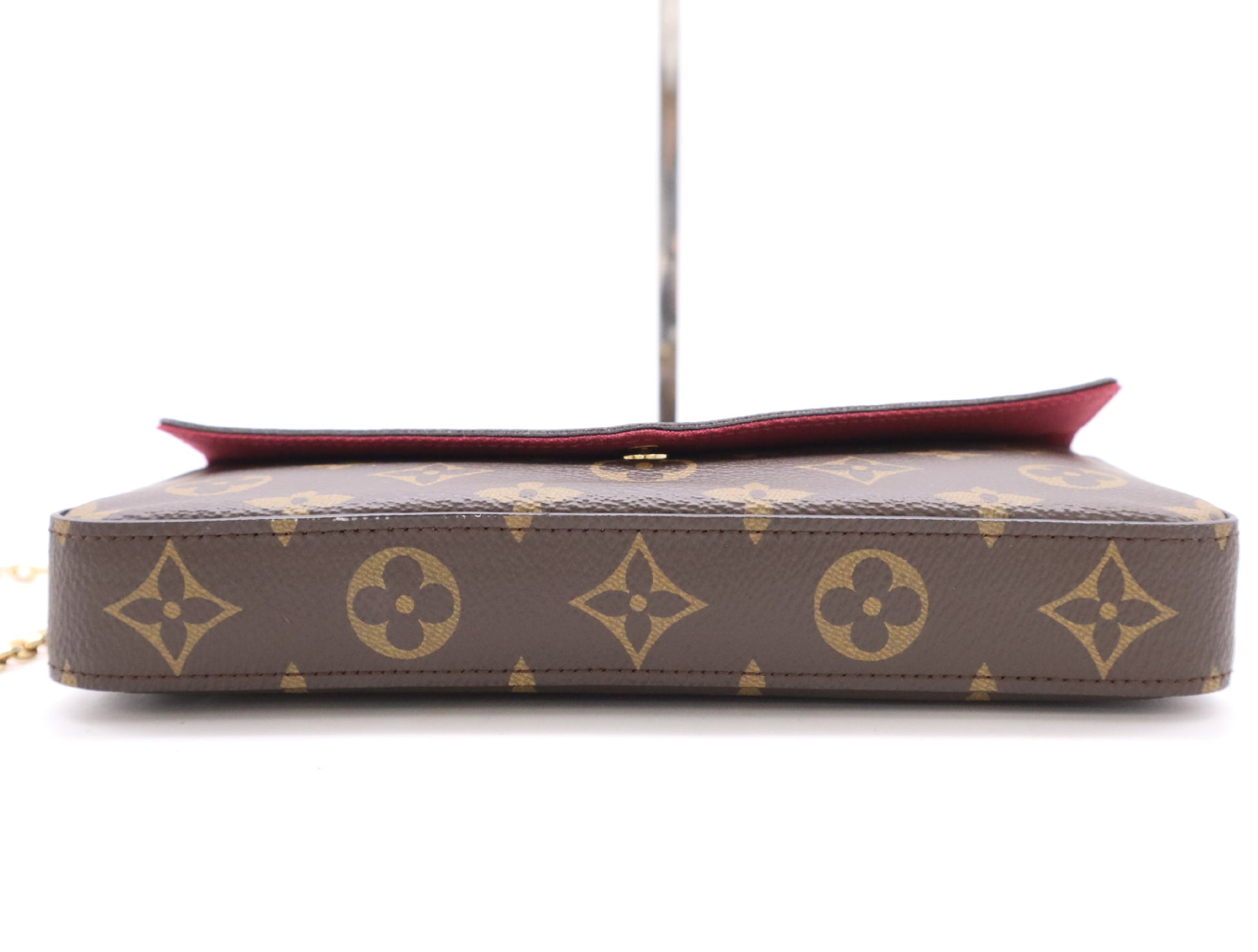 LOUIS VUITTON M81896 Monogram Pochette Felicie Shoulder Bag with Shoulder Strap