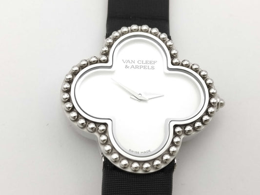 Van Cleef&Arpels Alhambra VCARD21600 HH127654 336574 Quartz Shell Dial K18 Women's Watch