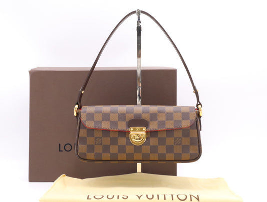 LOUIS VUITTON N60007 Damiera Ravello PM Handbag with Box and Dust Bag