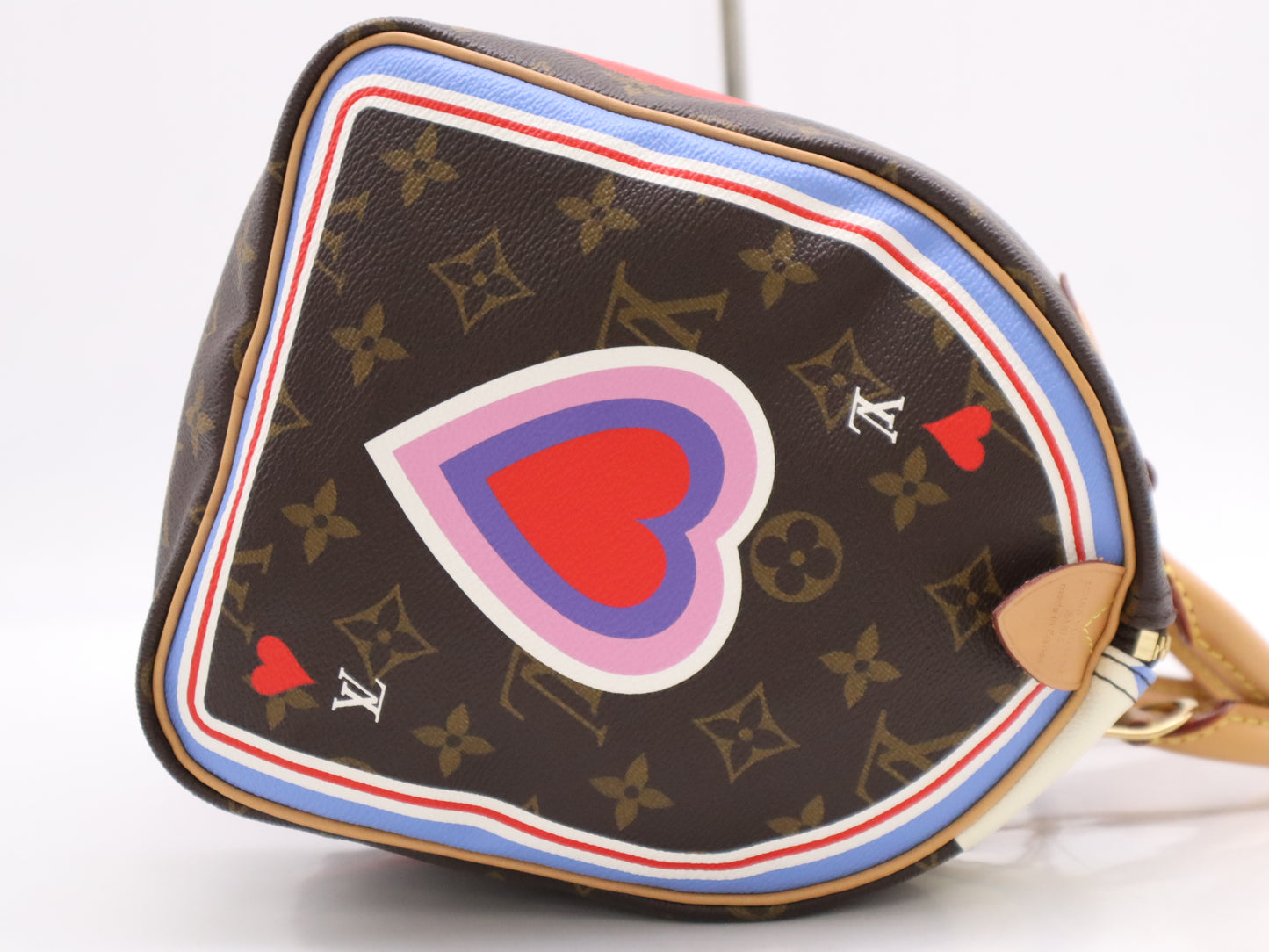 LOUIS VUITTON M57451 Monogram Game On Collection Speedy Bandouliere 30 RFID Verified Handbag with Shoulder Strap, Padlock, Two Keys, and Dust Bag