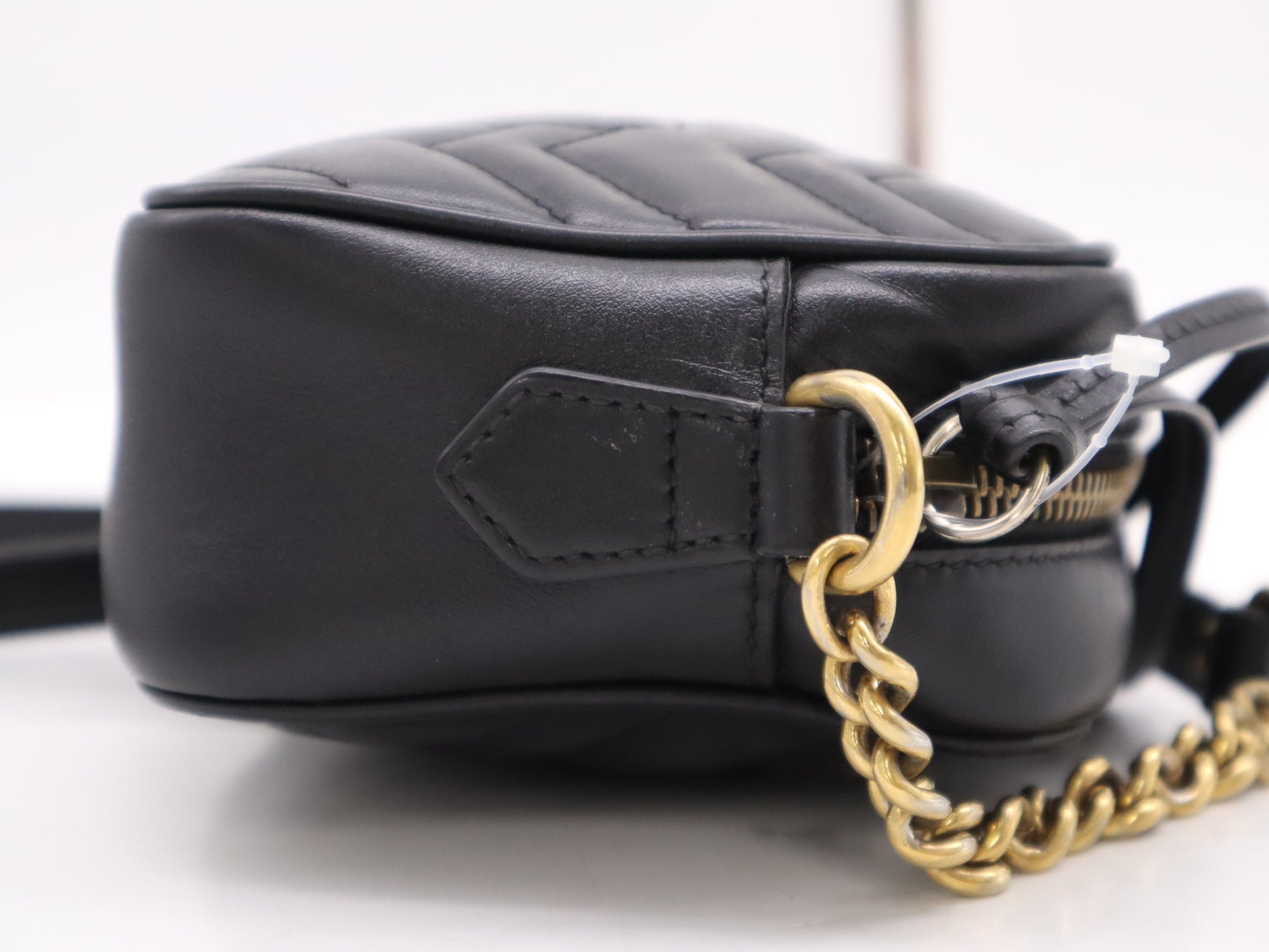 GUCCI 448065GG Marmot Mini Camera Bag Shoulder Bag