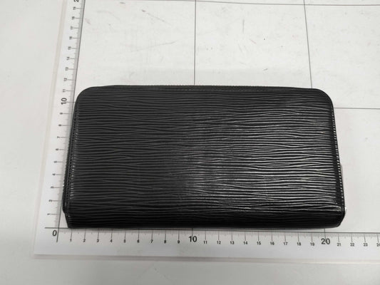 LOUIS VUITTON M61857 Epi Zippy Wallet Noir Wallet