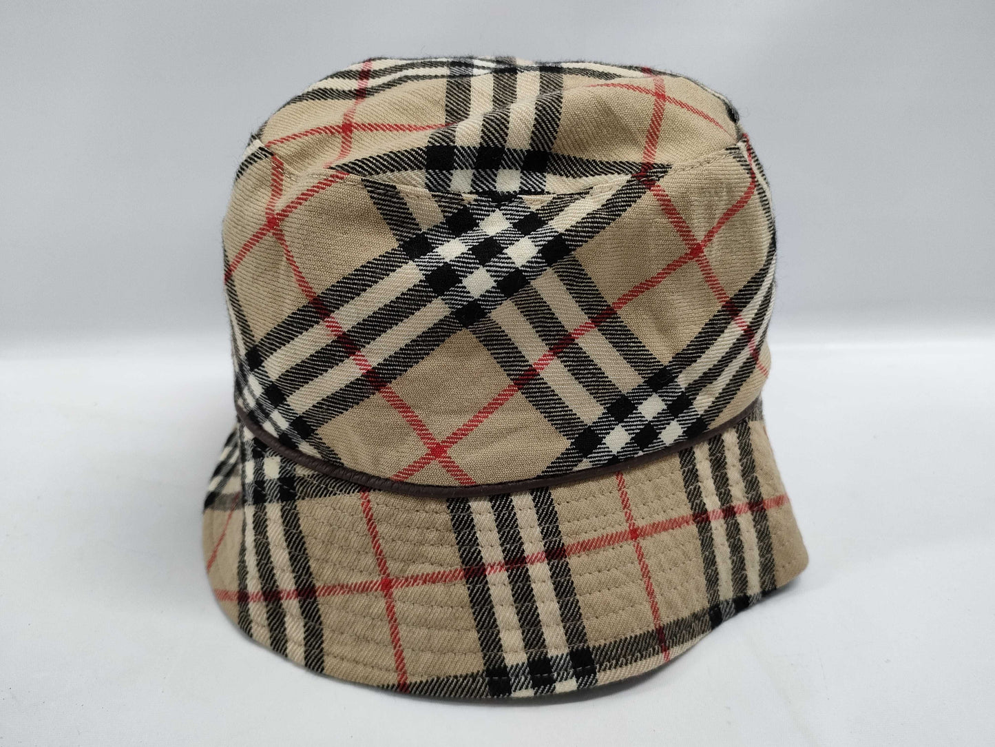 BURBERRY BLUE LABEL Nova Check Wool Hat and Other Accessories