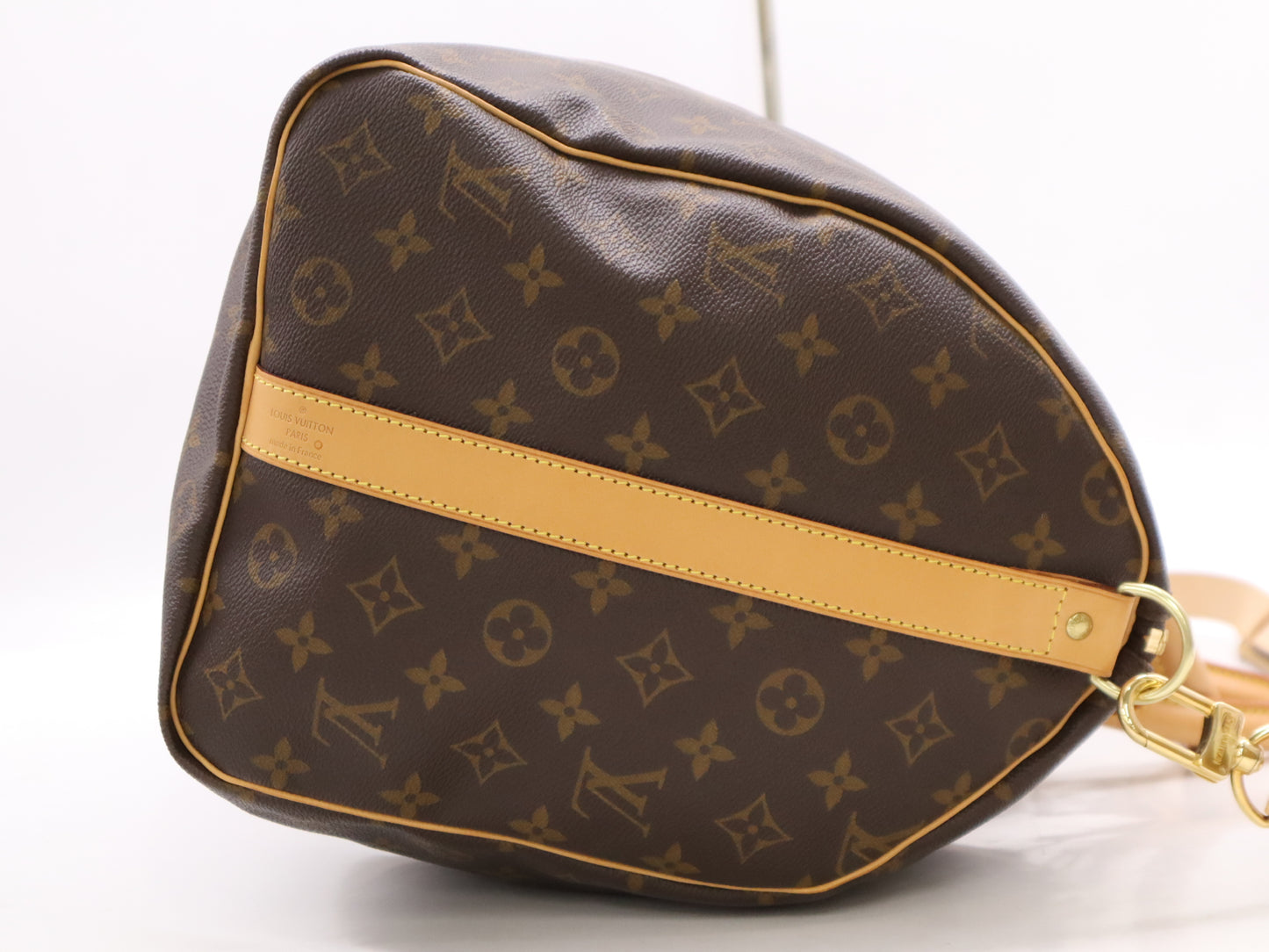 LOUIS VUITTON M41416 Monogram Keepall Bandouliere 50 Boston Bag with Shoulder Strap and Dust Bag