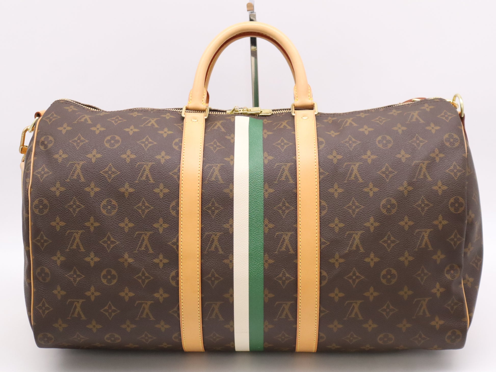 LOUIS VUITTON M41416 Monogram Keepall Bandouliere 50 Boston Bag with Shoulder Strap and Dust Bag