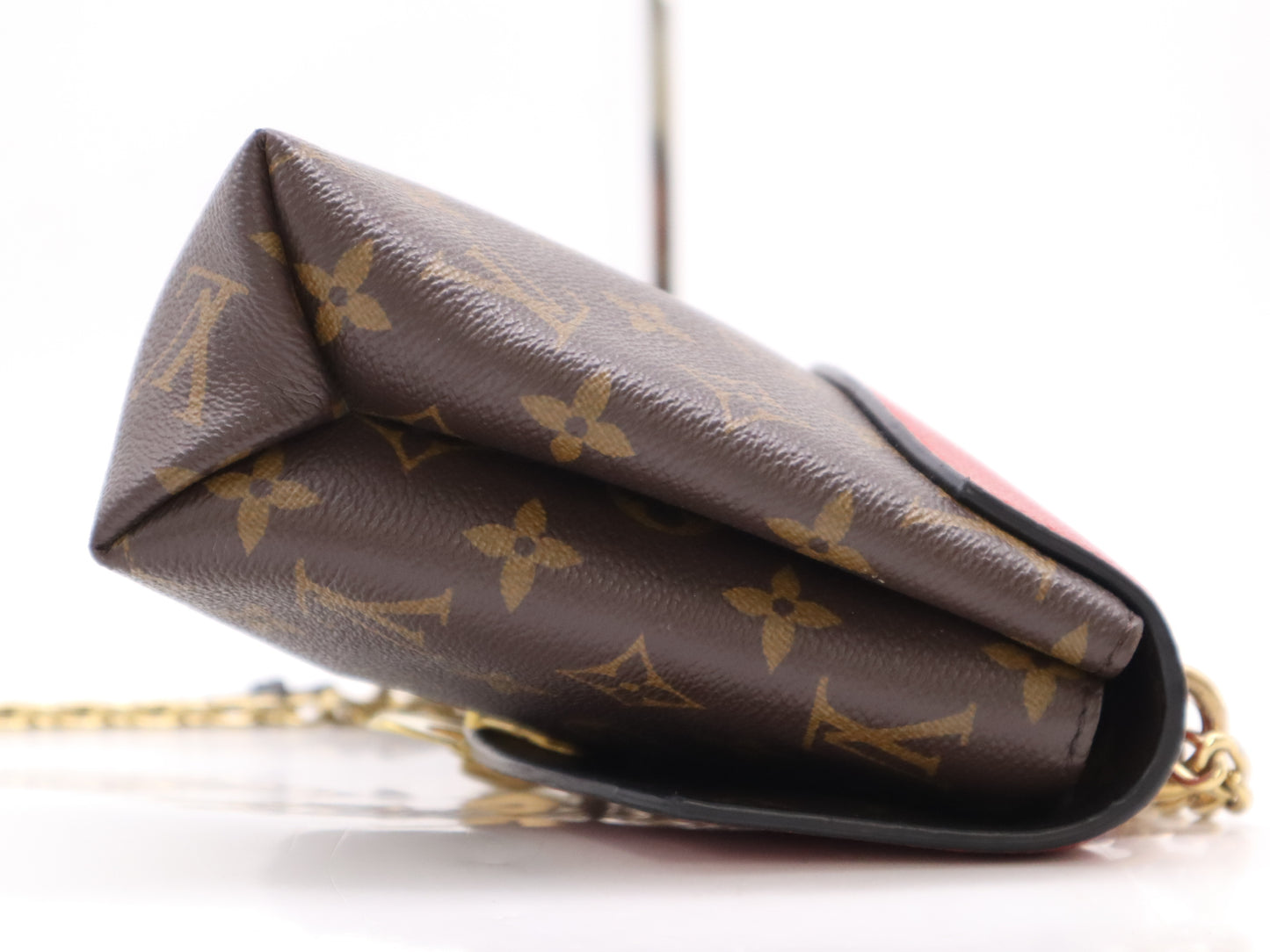 LOUIS VUITTON M43713 Monogram Saint-Placide Cerise Shoulder Bag