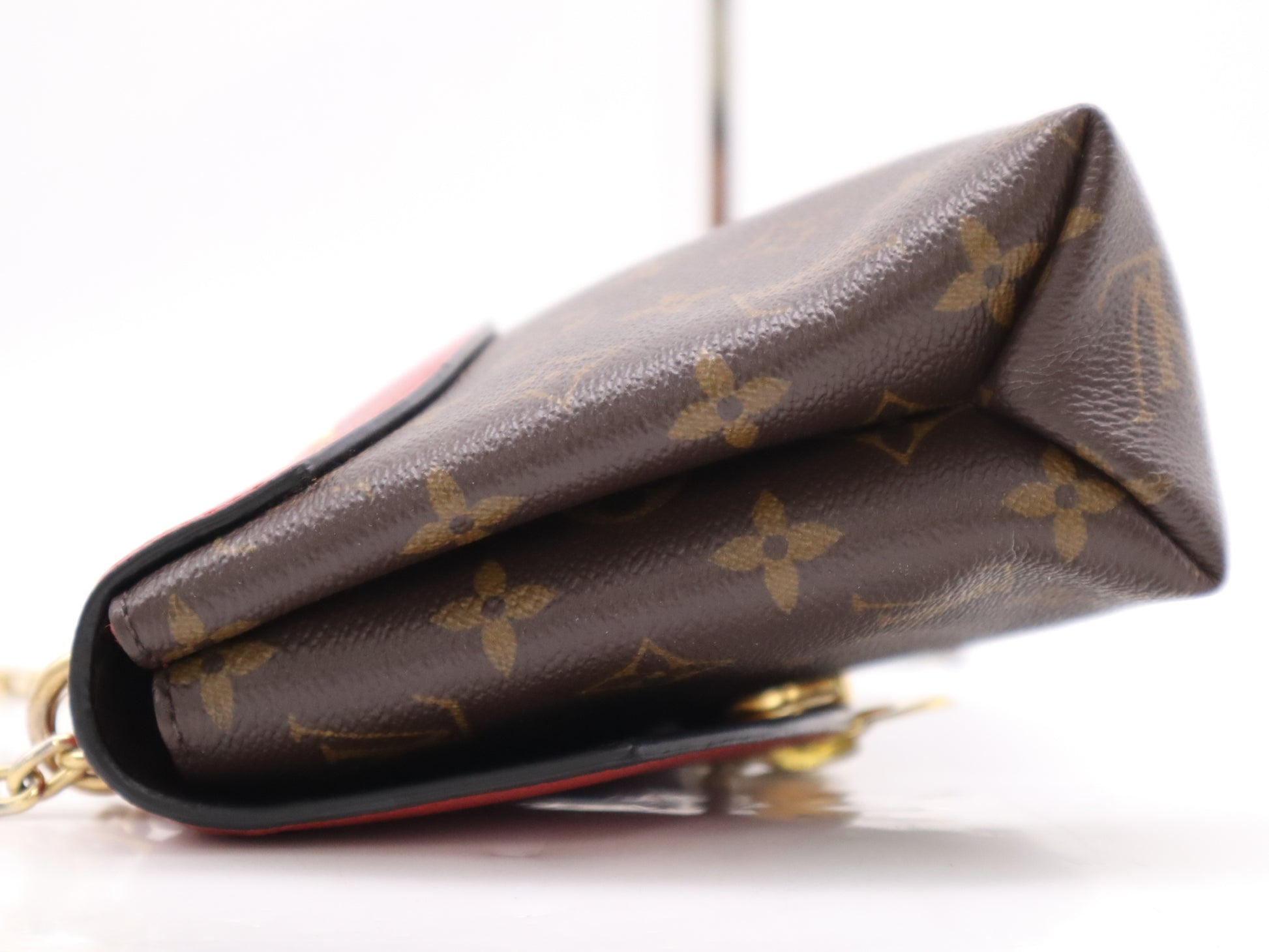 LOUIS VUITTON M43713 Monogram Saint-Placide Cerise Shoulder Bag