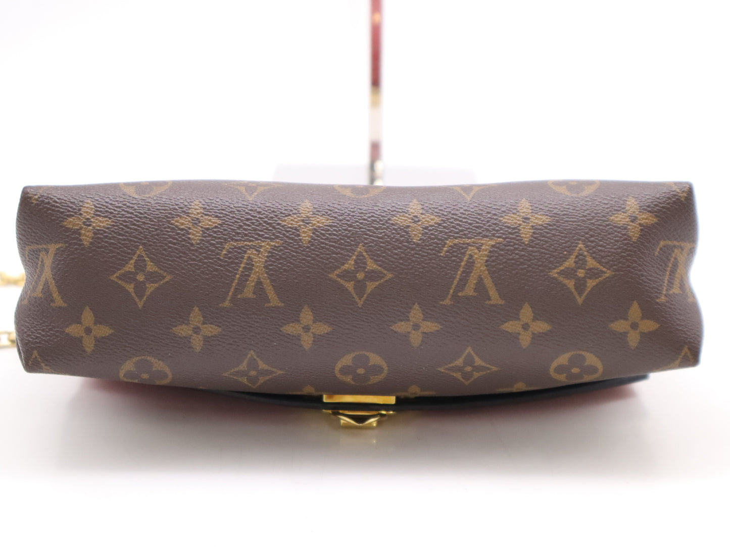 LOUIS VUITTON M43713 Monogram Saint-Placide Cerise Shoulder Bag
