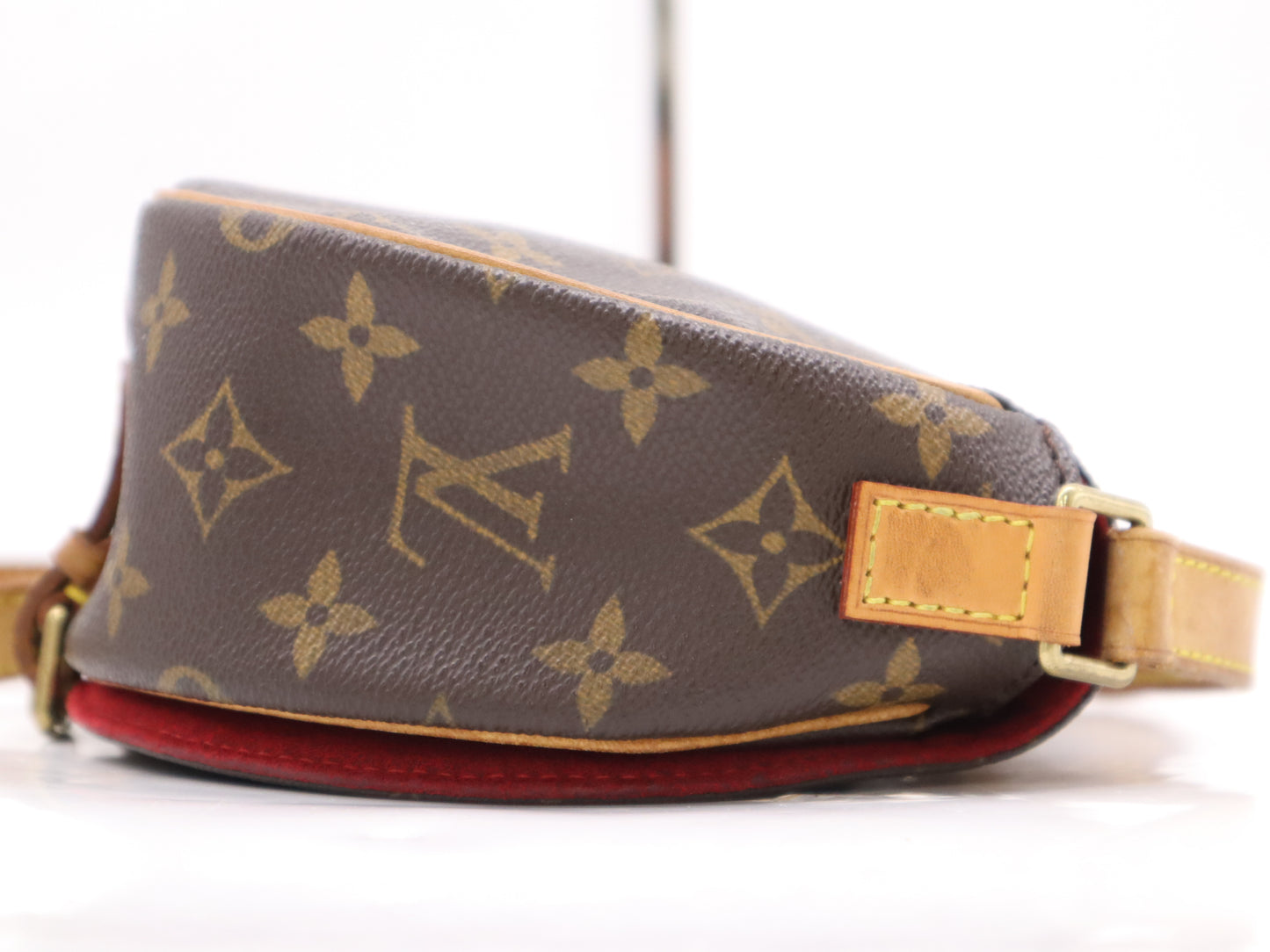 LOUIS VUITTON M51179 Monogram Tan Blanc Shoulder Bag