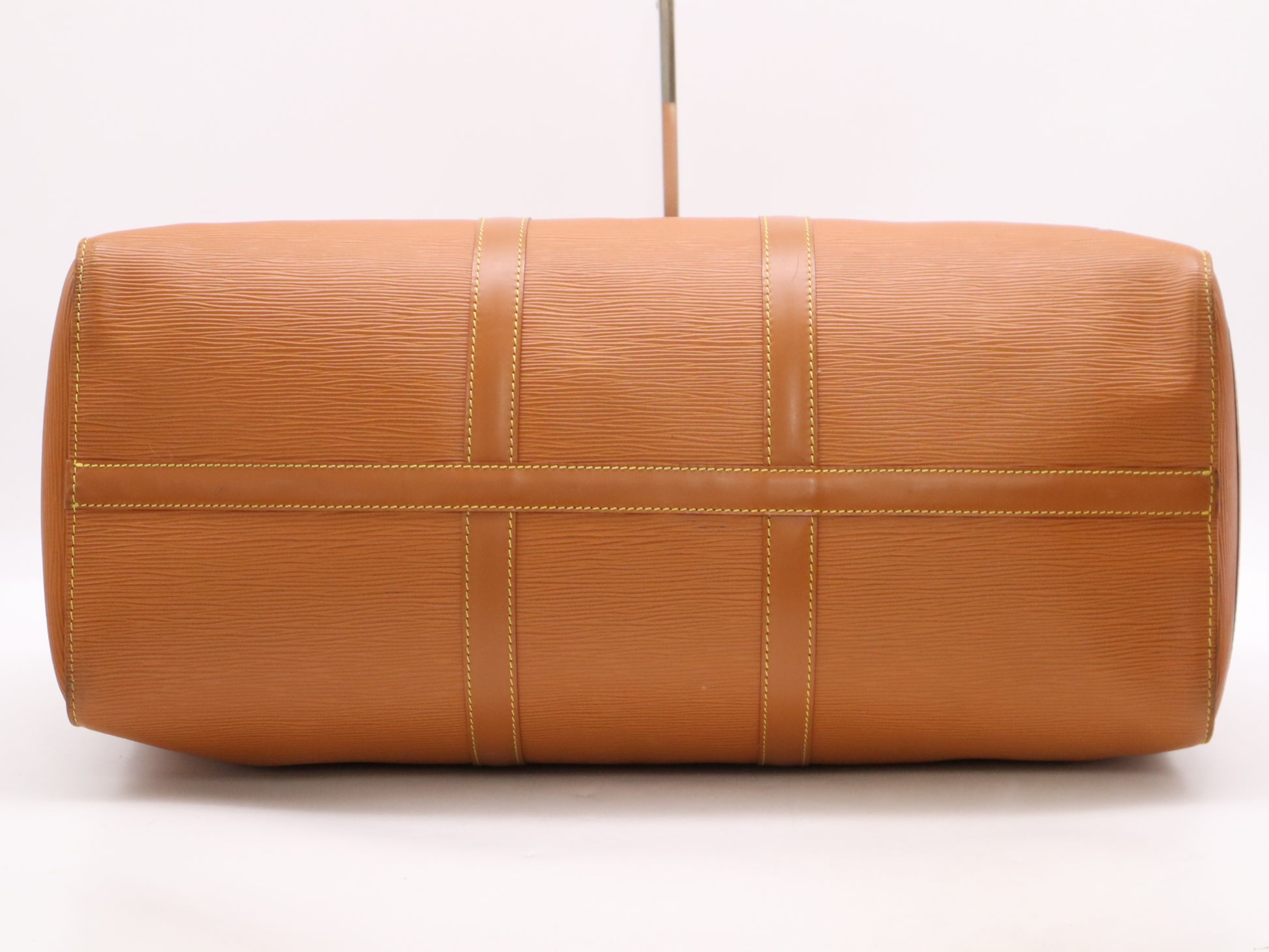 LOUIS VUITTON M42968 EpiKeepall 50 Zipangu Gold Boston Bag