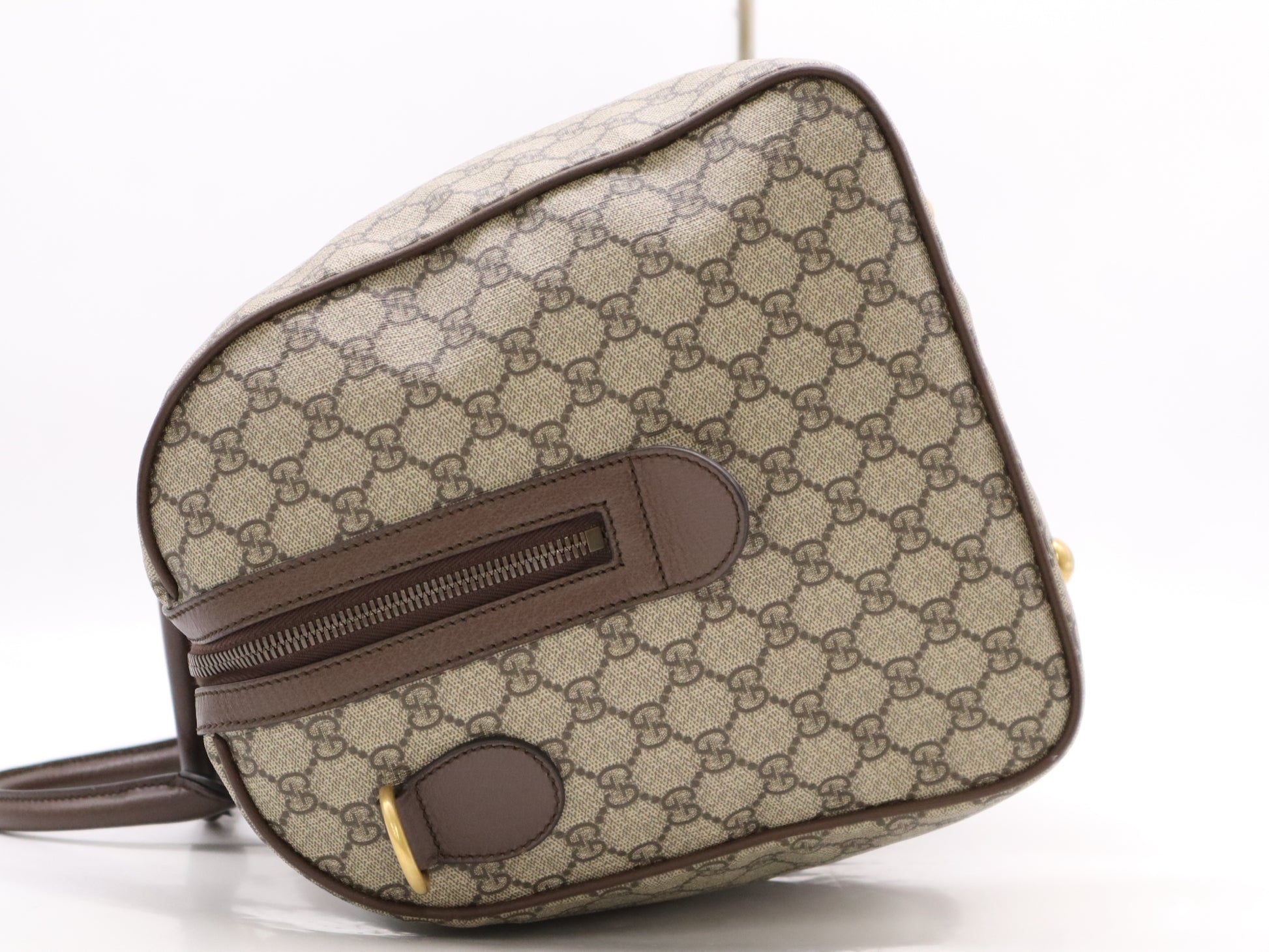 GUCCI 547953 GG Supreme Ophidia Boston Bag Boston Bag