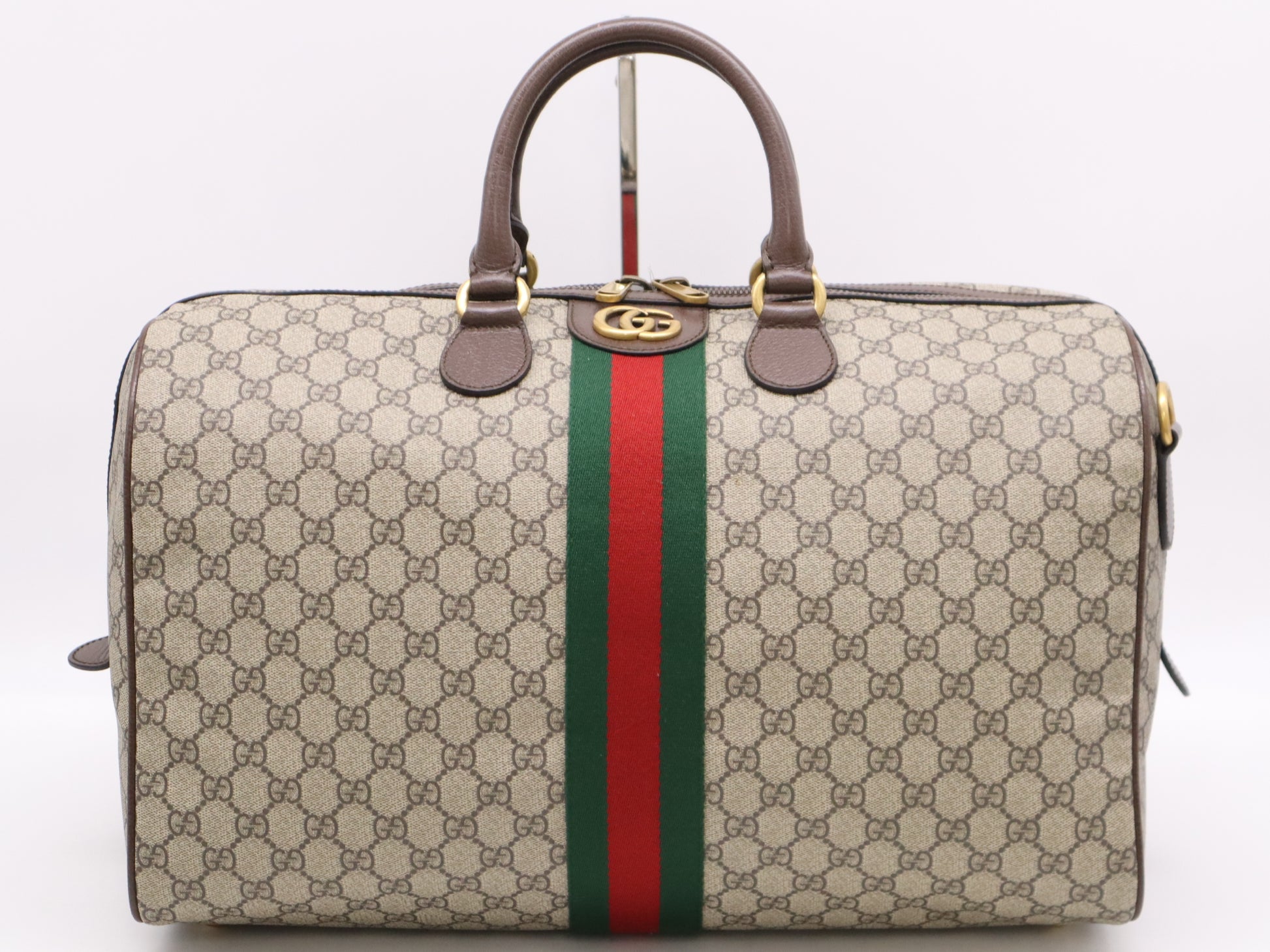 GUCCI 547953 GG Supreme Ophidia Boston Bag Boston Bag
