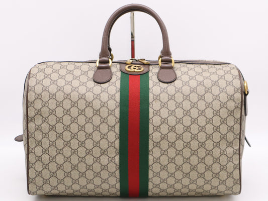 GUCCI 547953 GG Supreme Ophidia Boston Bag Boston Bag