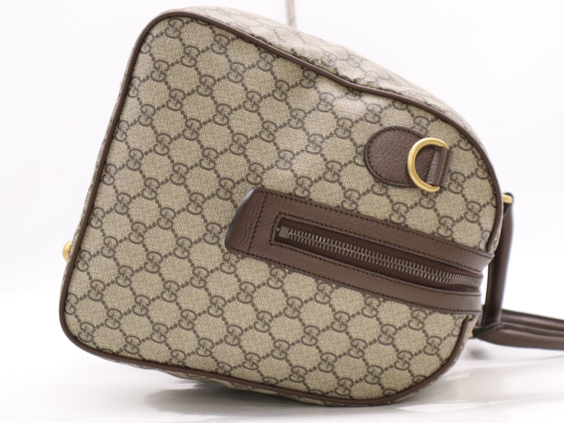 GUCCI 547953 GG Supreme Ophidia Boston Bag Boston Bag