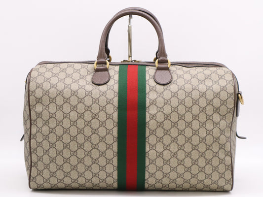 GUCCI 547953 GG Supreme Ophidia Boston Bag Boston Bag