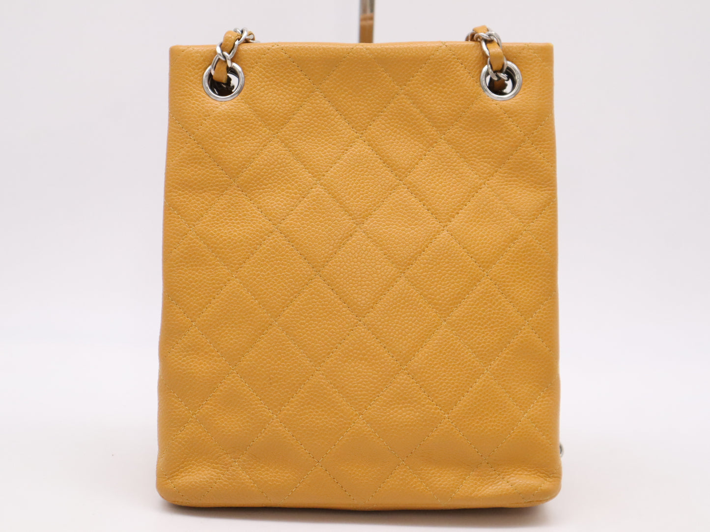 CHANEL Caviar Skin Matelasse Shoulder Bag with Seal and Card 5944773 Shoulder Bag