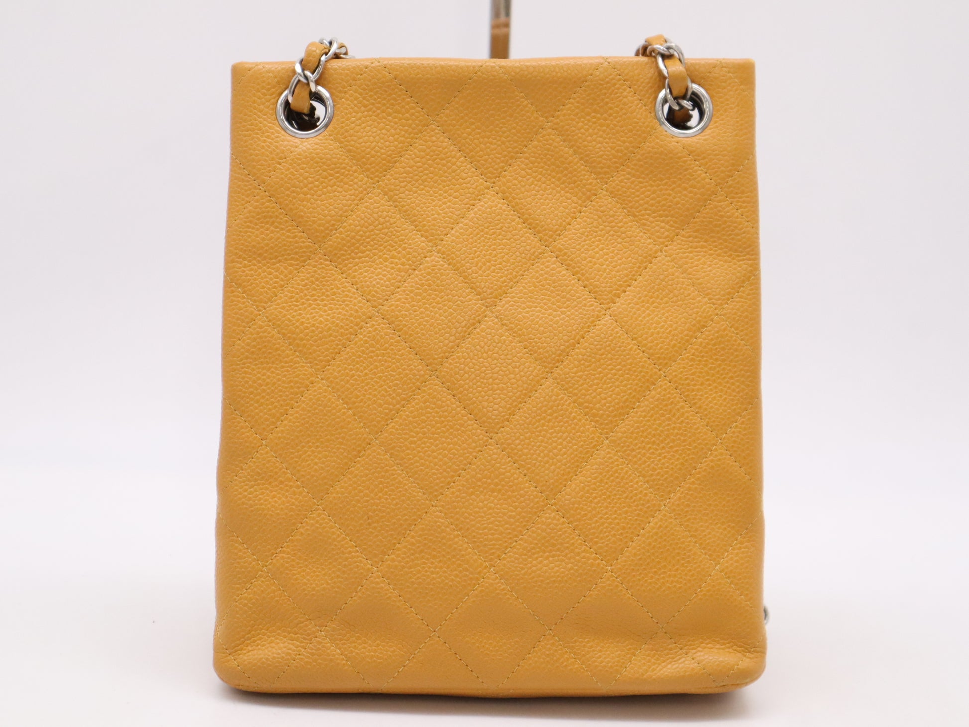 CHANEL Caviar Skin Matelasse Shoulder Bag with Seal and Card 5944773 Shoulder Bag
