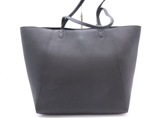 LOUIS VUITTON M42291 Taurillon Lockme Cabas Noir Tote Bag with Cloche