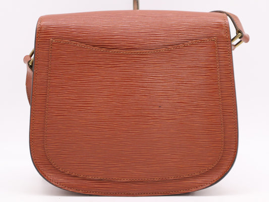 LOUIS VUITTON M52193 Epi Saint-Cloud Kenya Brown Shoulder Bag