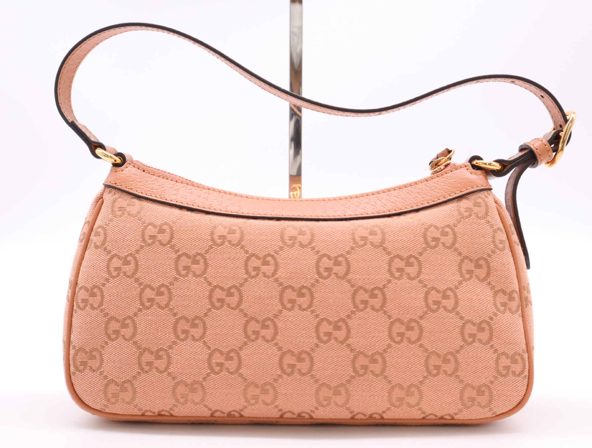 GUCCI 735145GG Canvas x Leather Off Deer Small Shoulder Bag with Storage Bag Shoulder Bag