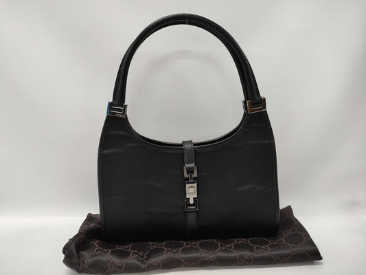 GUCCI Jackie Shoulder Bag Black with Dust Bag