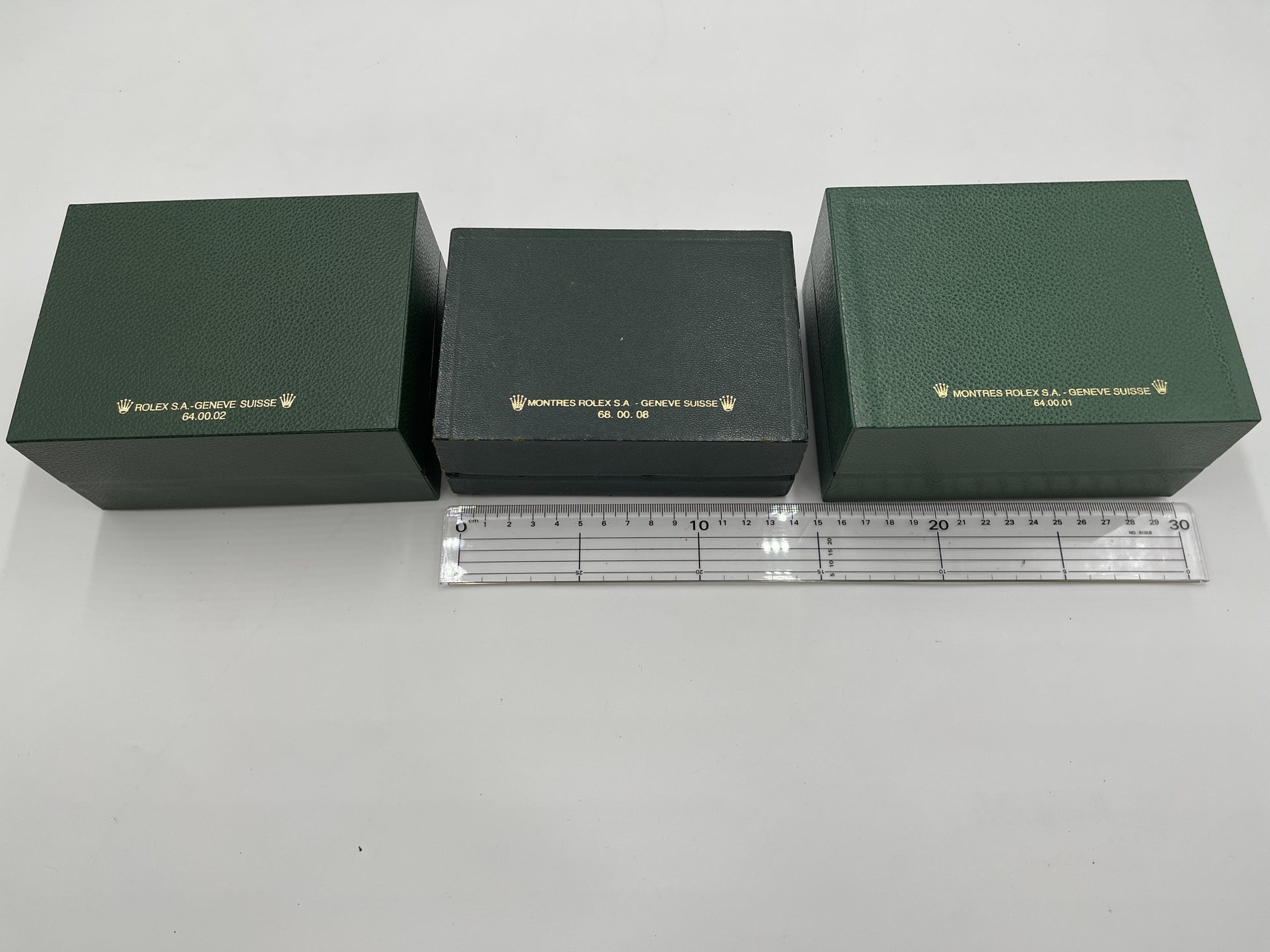ROLEX Empty Box 3-Piece Set Unisex