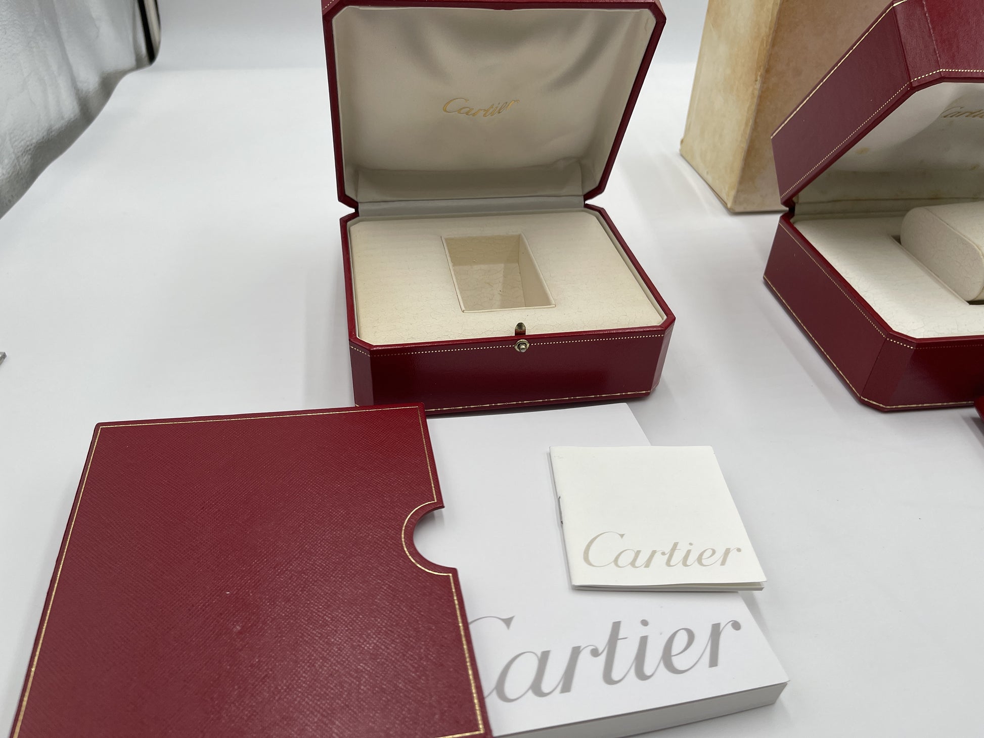 Cartier Empty Box 2-Piece Set Unisex